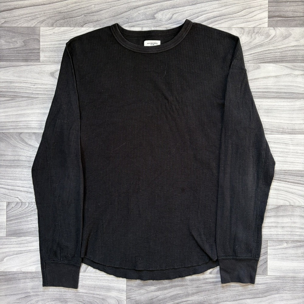 Buck Mason Thermal Surplus Shirt Adult Large Military Surplus USA Made LS
